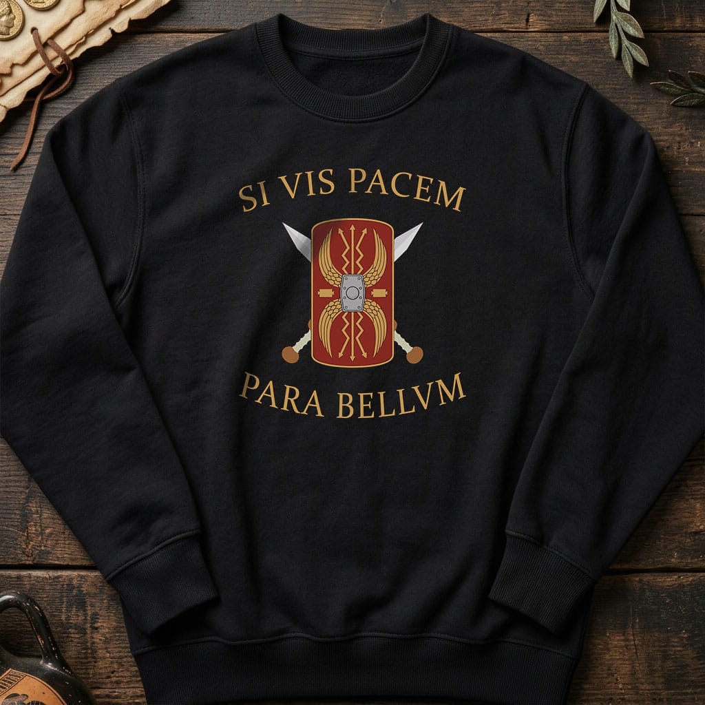 Black / S Si Vis Pacem Para Bellum Sweatshirt