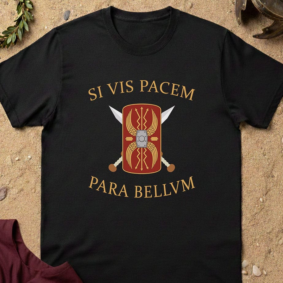Black / S Si Vis Pacem Para Bellum T-Shirt