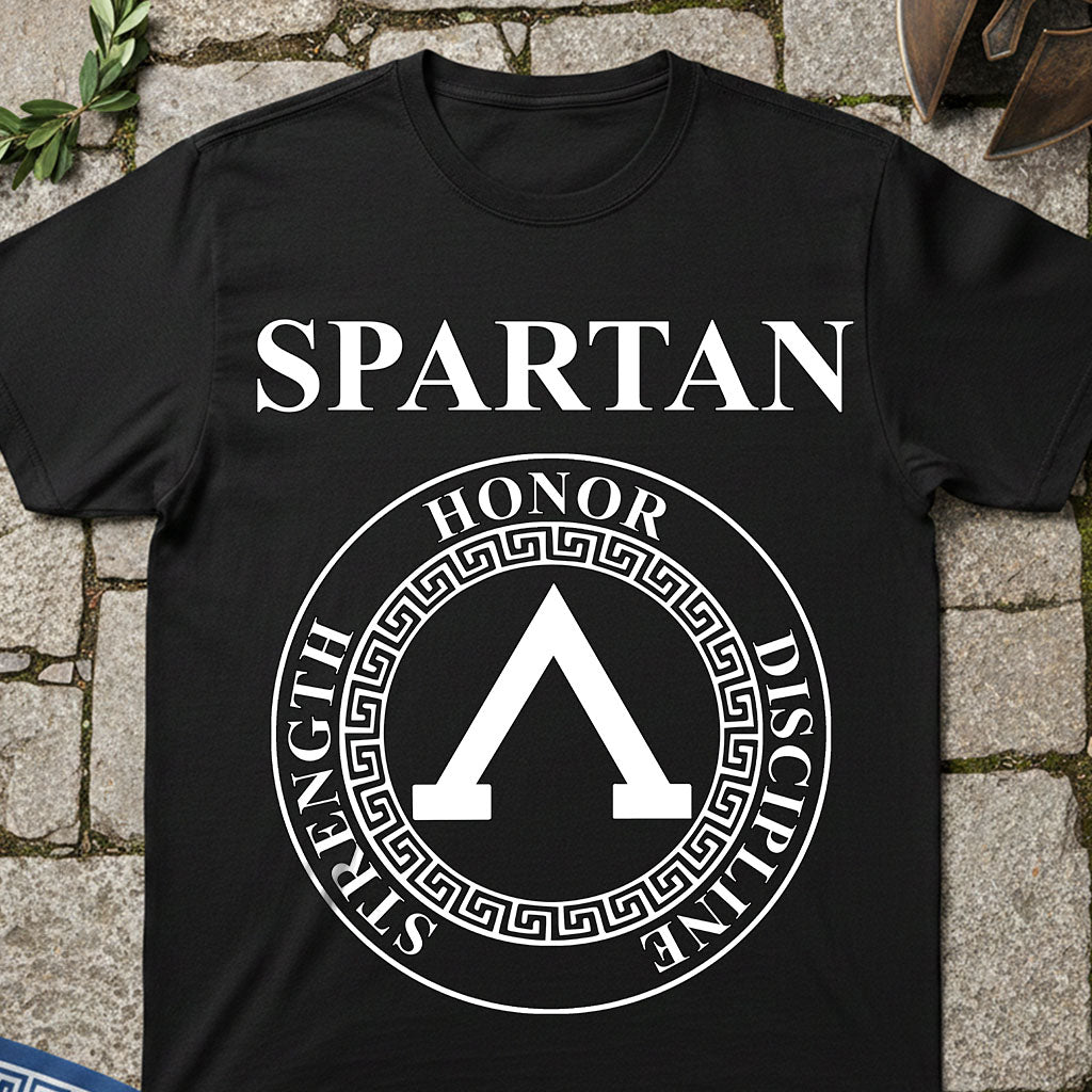 Spartan Warrior Virtues T-Shirt