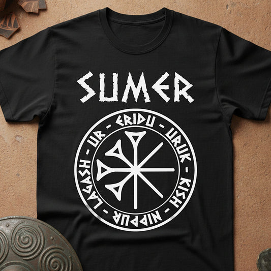 Sumer Ancient Mesopotamian Cities T-Shirt