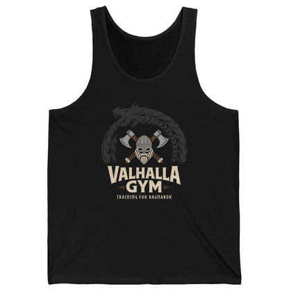 Valhalla Gym Tank Top Black