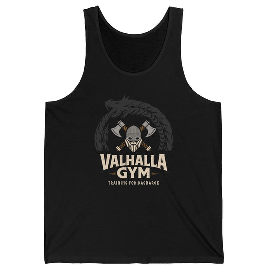 Valhalla Gym Tank Top Black