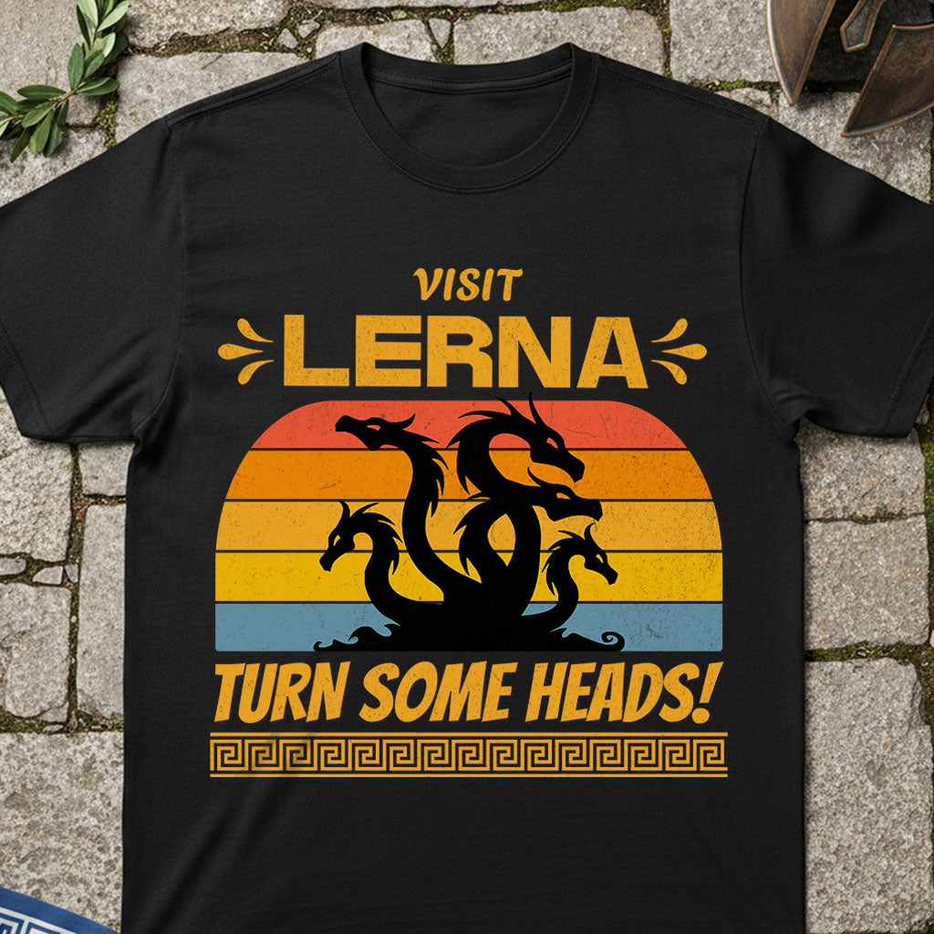 Visit Lerna, Turn Some Heads! Hydra T-Shirt