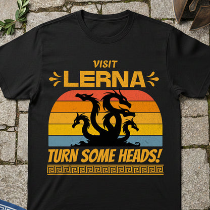 Visit Lerna, Turn Some Heads! Hydra T-Shirt