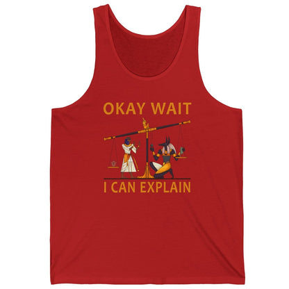 Red / XS Weighing of the Heart Tank Top