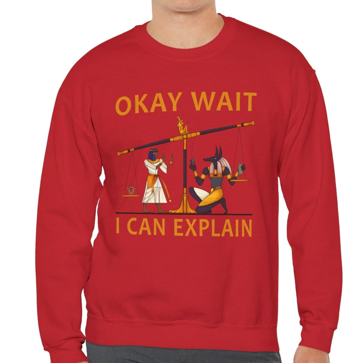 Red / S Weighing of the Heart Sweatshirt