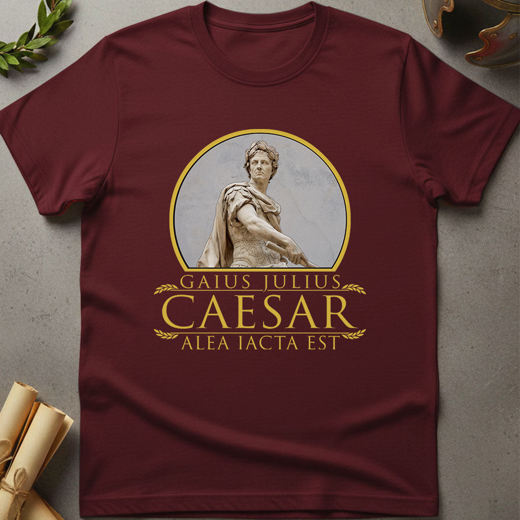Julius Caesar Quote Alea Iacta Est - The Die is Cast T-Shirt