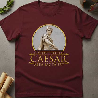 Julius Caesar Quote Alea Iacta Est - The Die is Cast T-Shirt