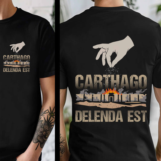 Carthago Delenda Est - Double Sided T-shirt
