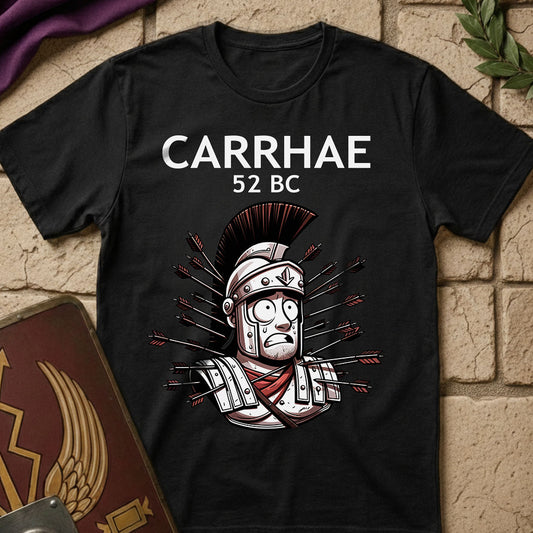 Crassus at Carrhae - Funny Roman History T-Shirt