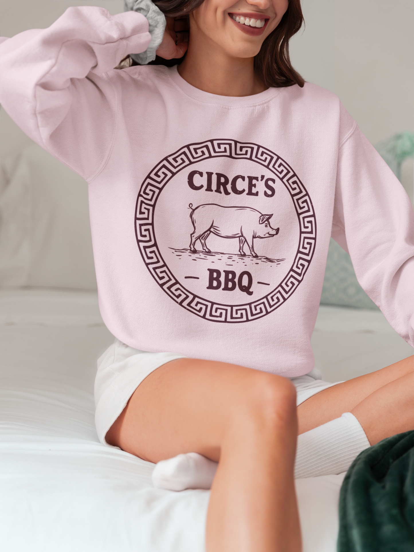 Circe's BBQ Funny Greek Mythology Sweatshirt