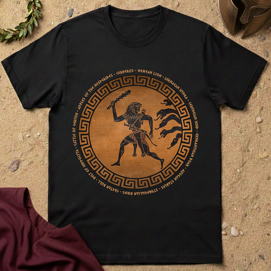 Heracles 12 Labors T-Shirt