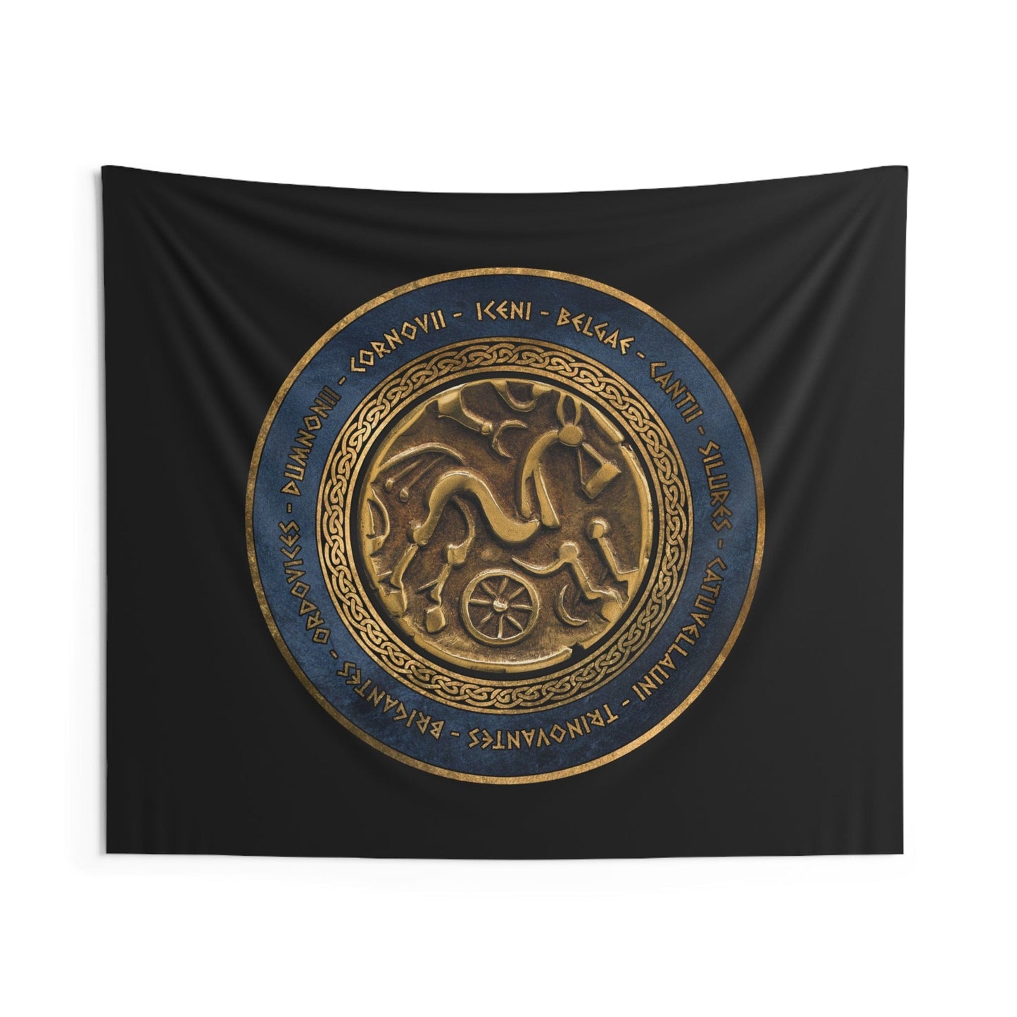 60" × 50" Ancient Britannia - Tribes of Ancient Britain Indoor Wall Tapestry 60" x 50"