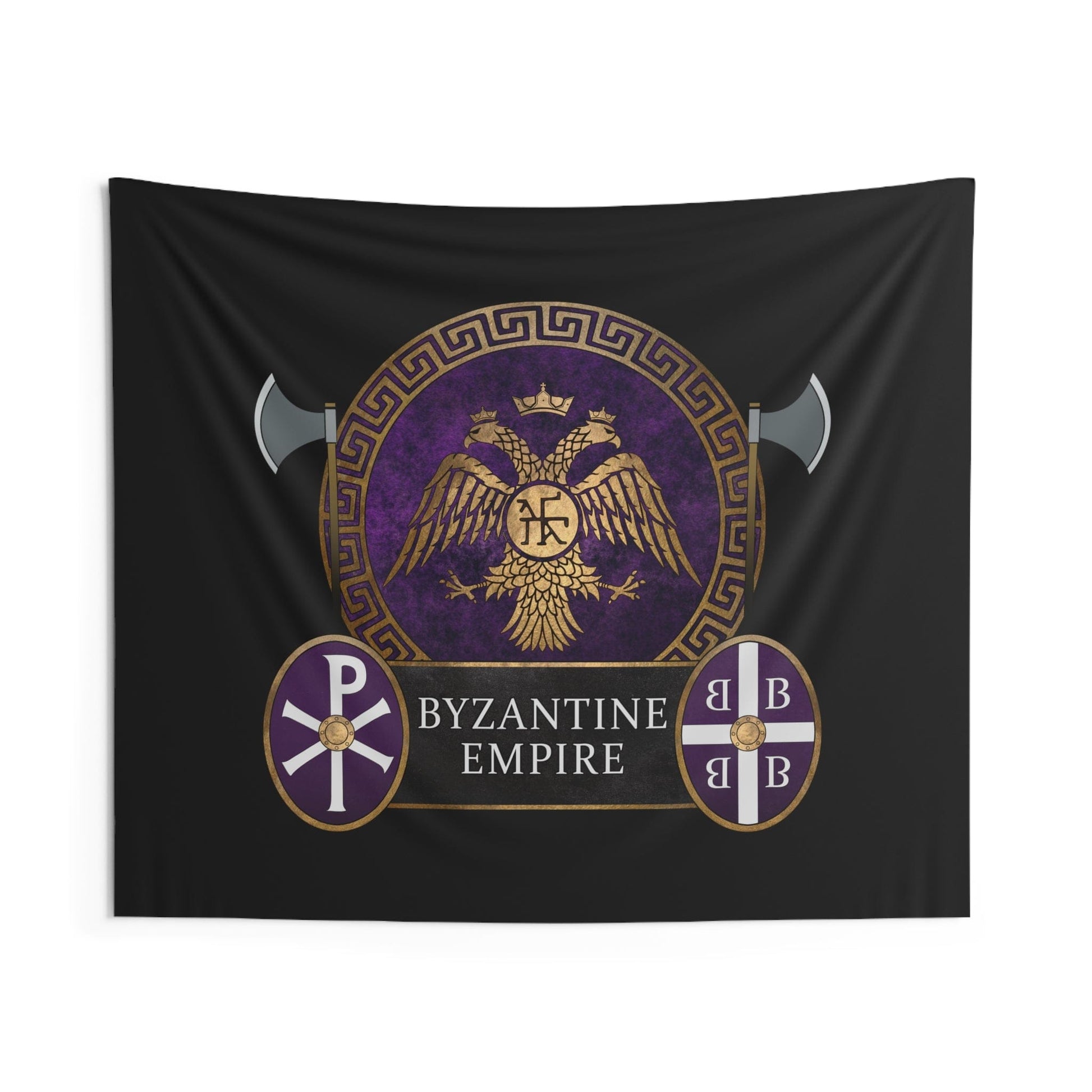 60" × 50" Byzantine Empire - Byzantine Army Indoor Wall Tapestry 60" x 50"