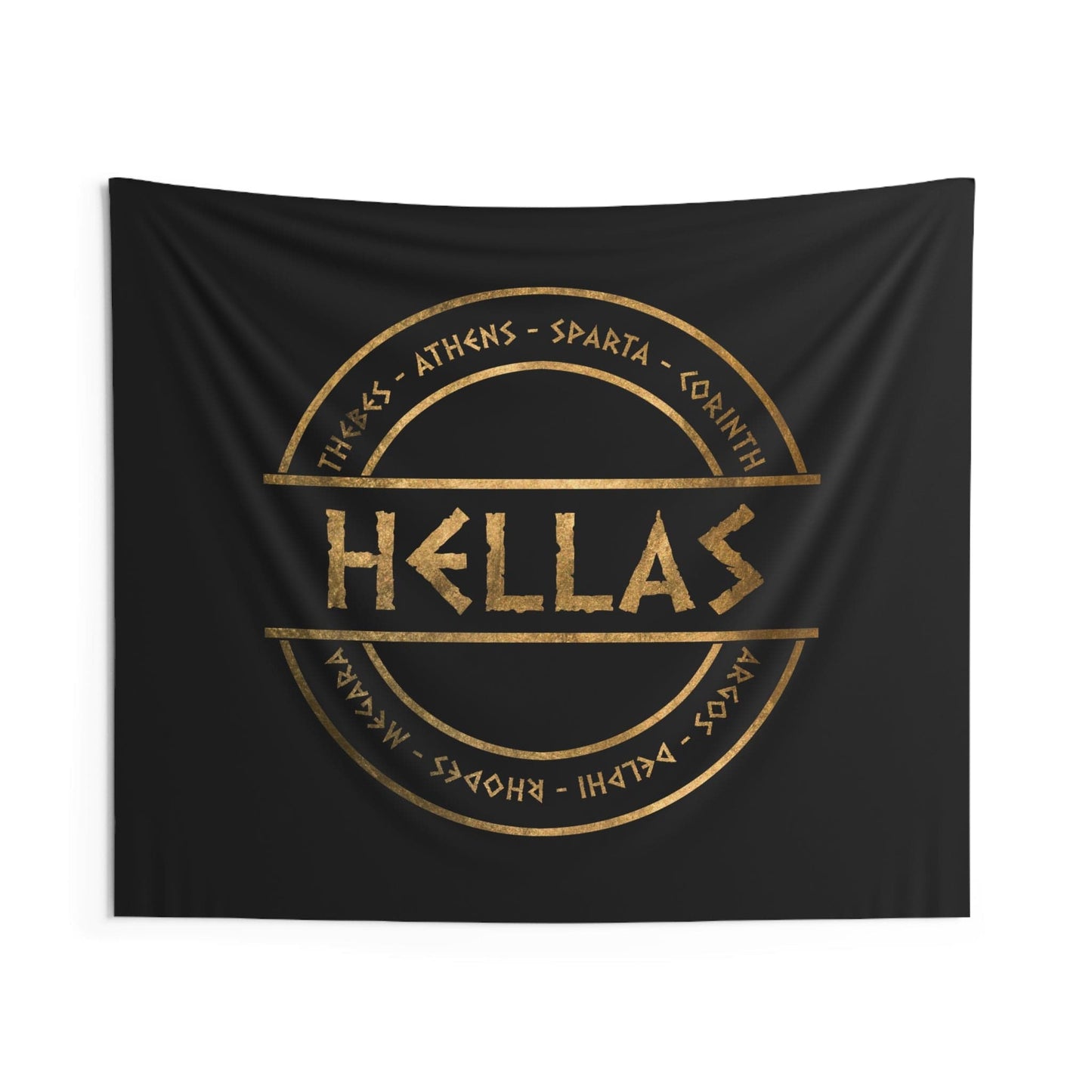 60" × 50" Hellas City-States of Ancient Greece Ancient Greek Polis History Indoor Wall Tapestry 60" x 50"