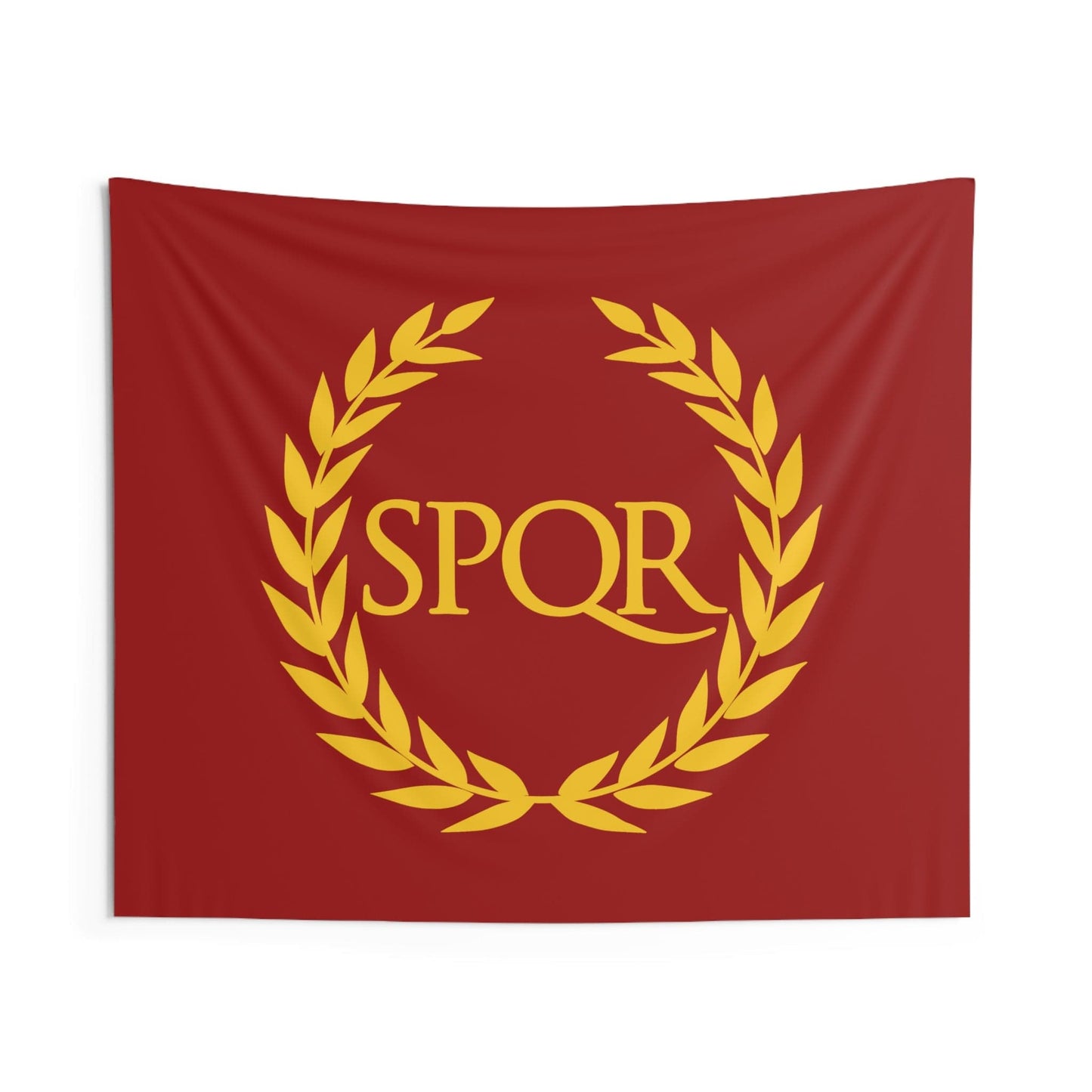 60" × 50" SPQR Ancient Rome Symbol Indoor Wall Tapestry 60" x 50"