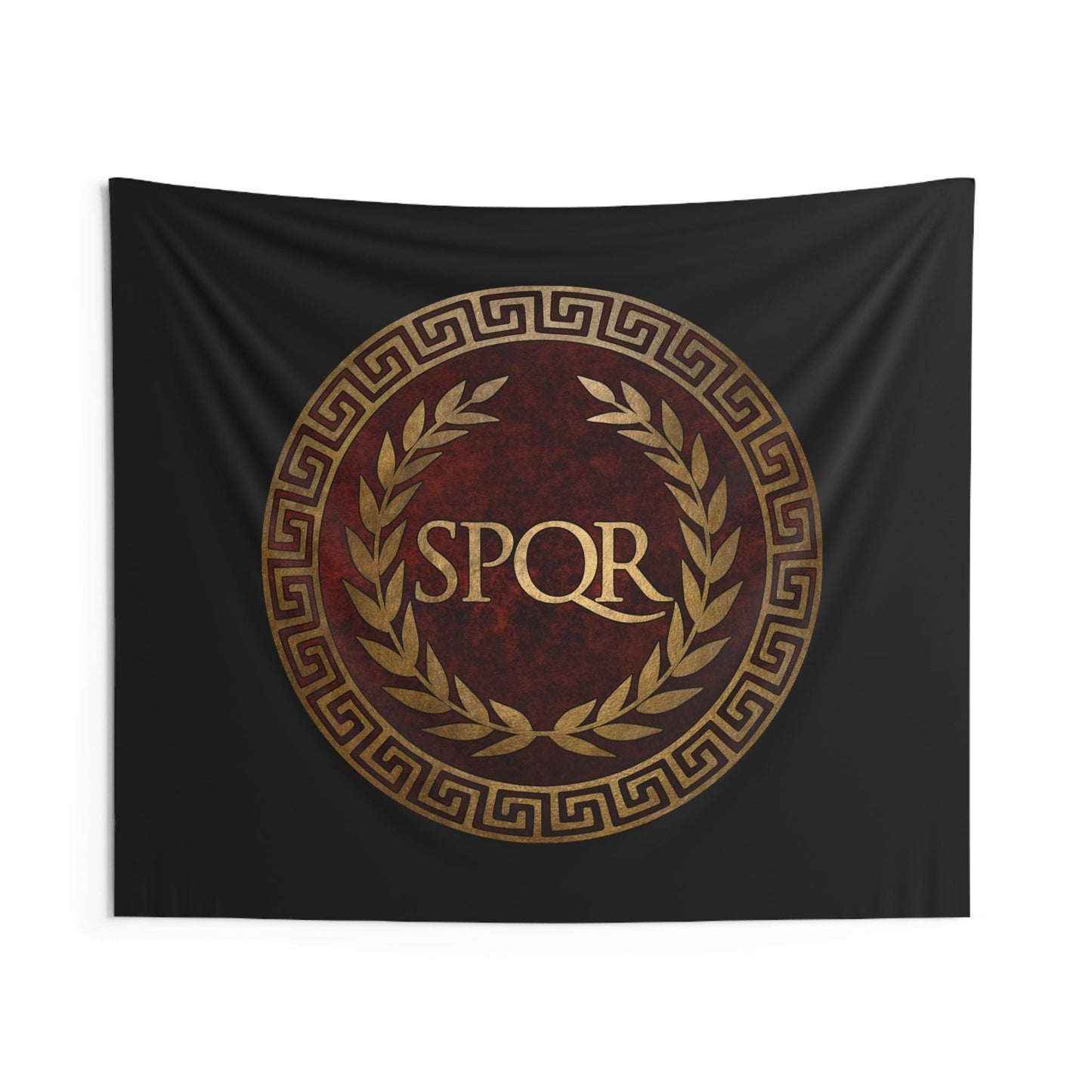 60" × 50" SPQR Ancient Rome Symbol Indoor Wall Tapestry 60" x 50"