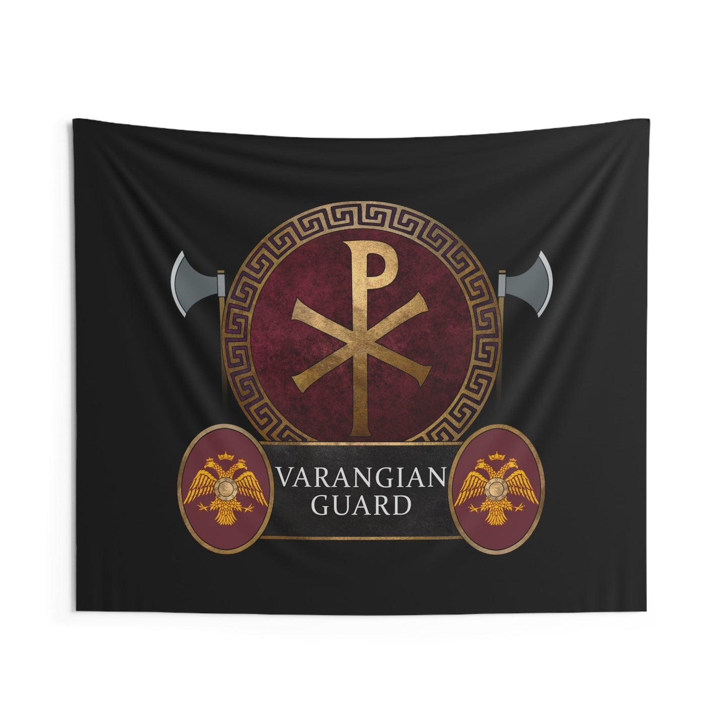 60" × 50" Varangian Guard -  Byzantine Empire Army Indoor Wall Tapestry 60" x 50"