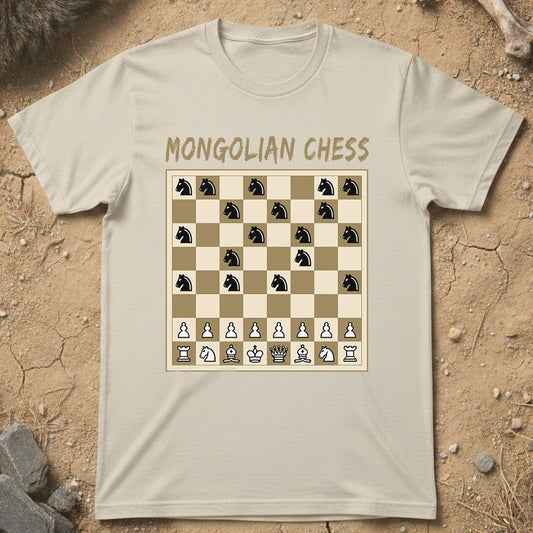 Mongolian Chess - Funny Mongols T-Shirt