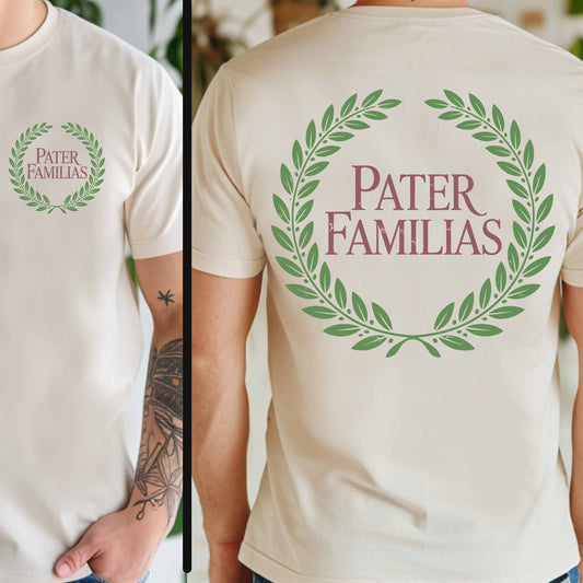 Pater Familias - Roman Patriarch Double Sided T-Shirt