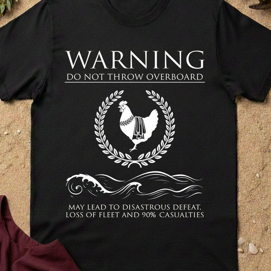 Sacred Chicken - Battle of Drepana 1st Punic War - Funny Roman History T-Shirt
