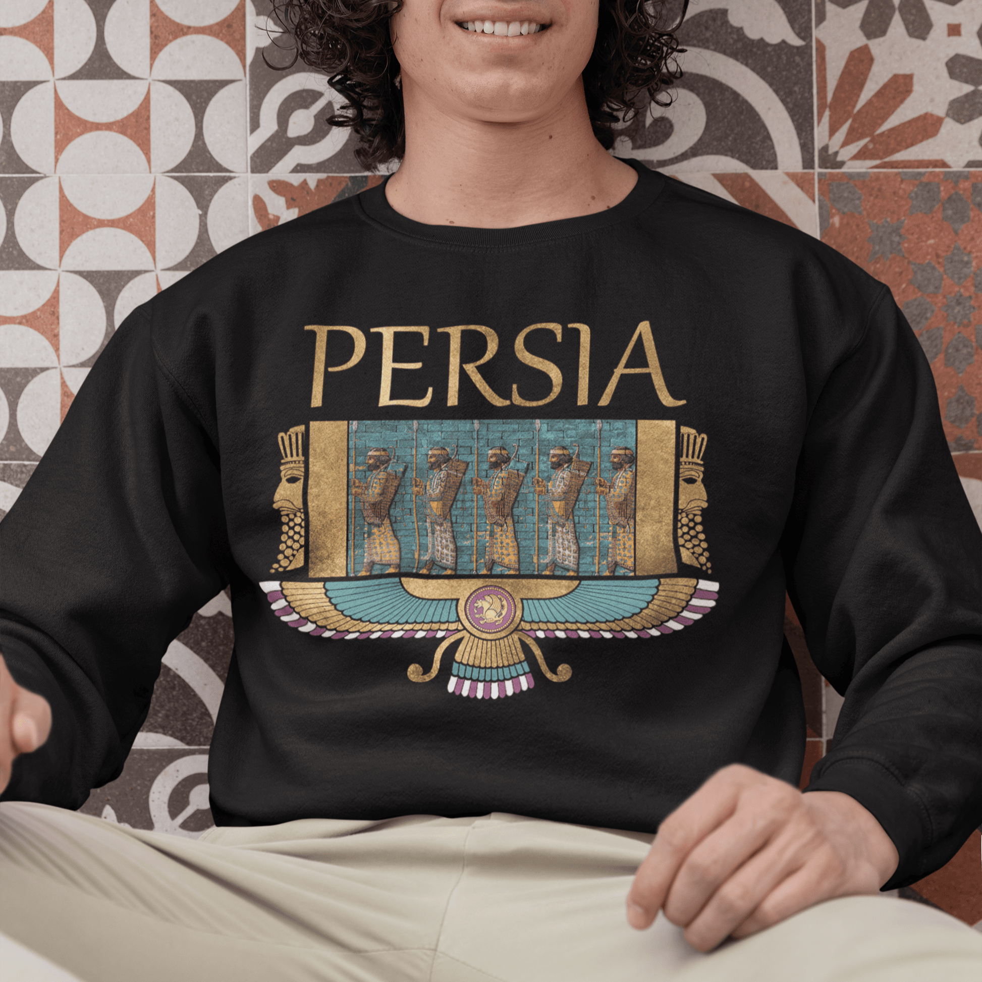S / Black Persia Immortals Sweatshirt