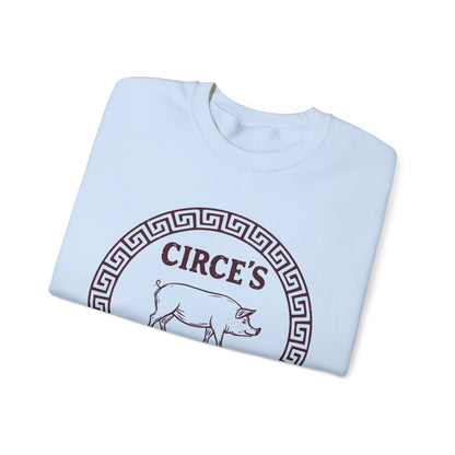 S / Light Blue Circe's BBQ Sweatshirt