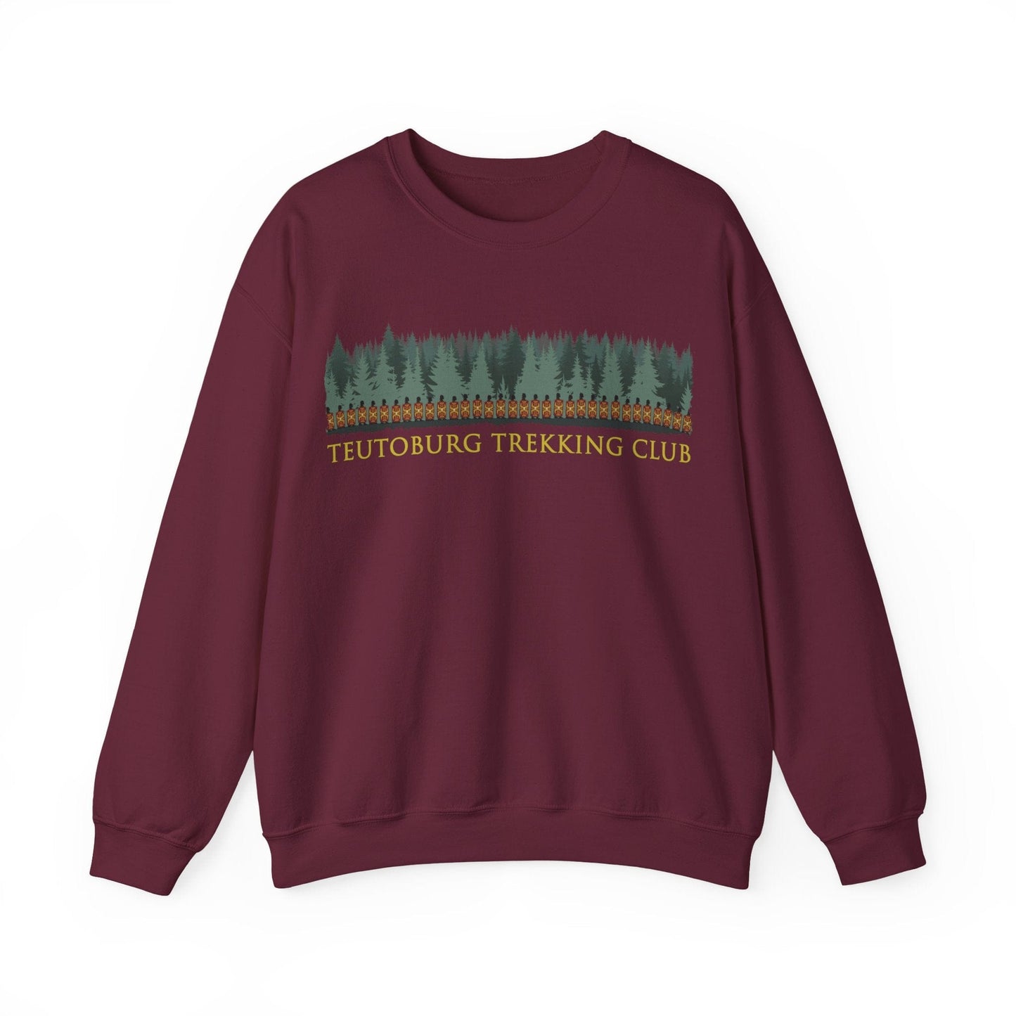 S / Maroon Teutoburg Trekking Club Sweatshirt