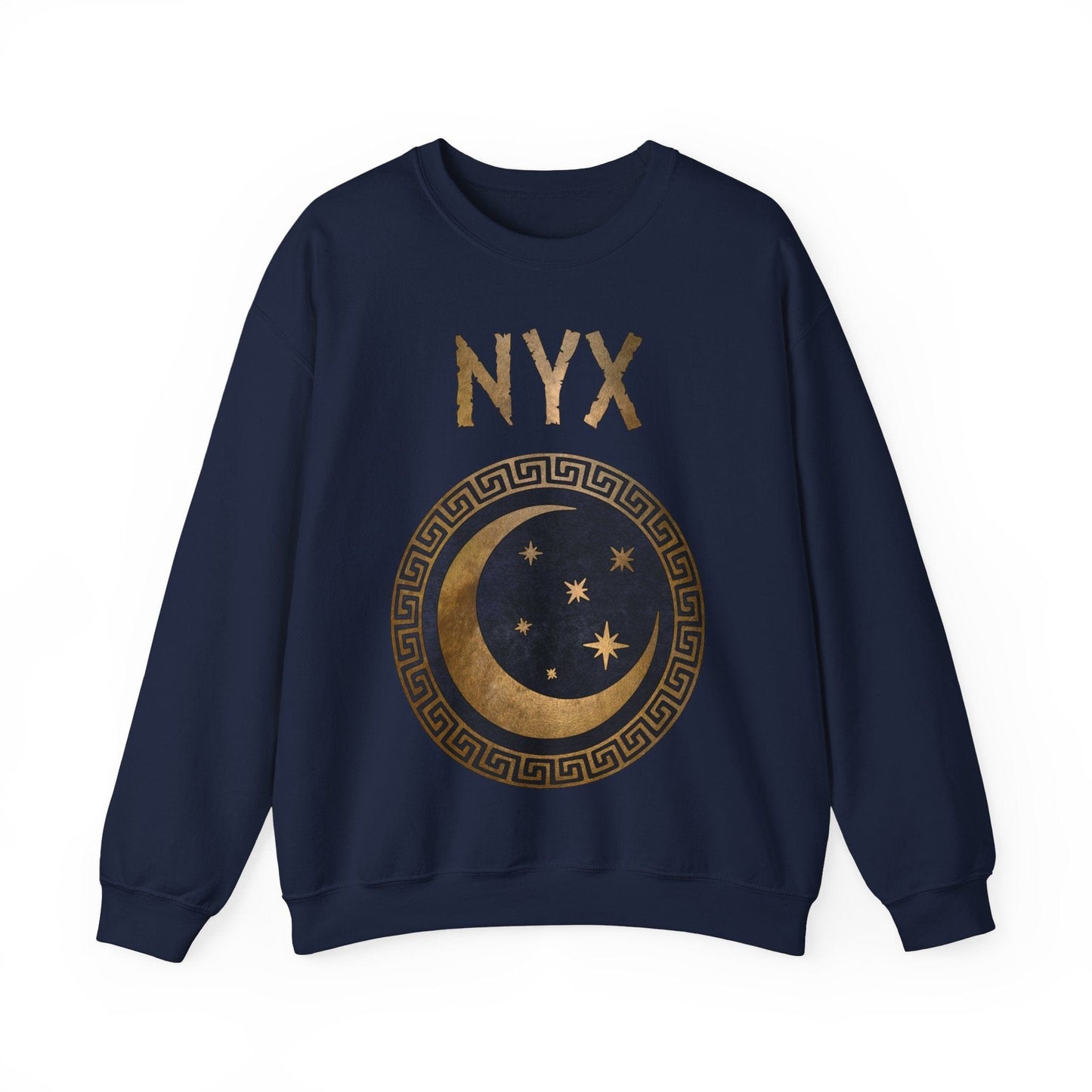 S / Navy Nyx Greek Goddess of Night Sweatshirt