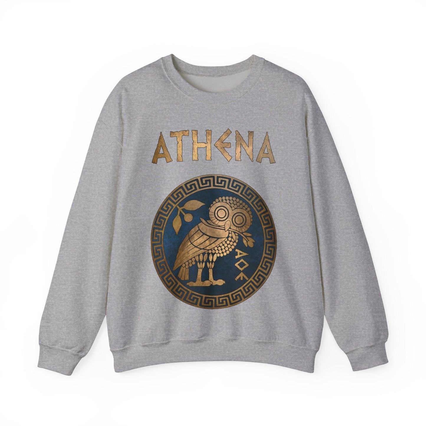 S / Sport Grey Athena Greek Goddess Sweatshirt