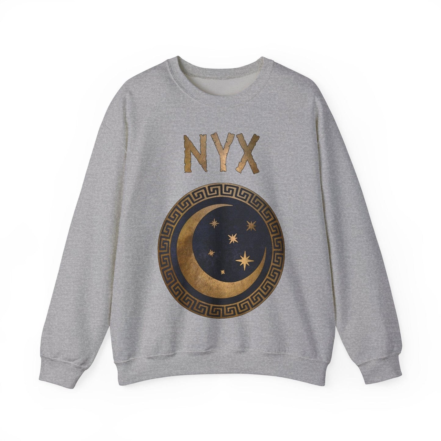 S / Sport Grey Nyx Greek Goddess of Night Sweatshirt