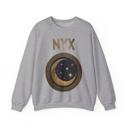 S / Sport Grey Nyx Greek Goddess of Night Sweatshirt