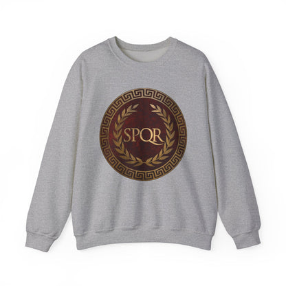 S / Sport Grey SPQR Ancient Rome Sweatshirt