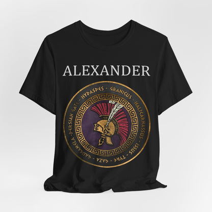 Alexander the Great Famous Battles T-Shirt