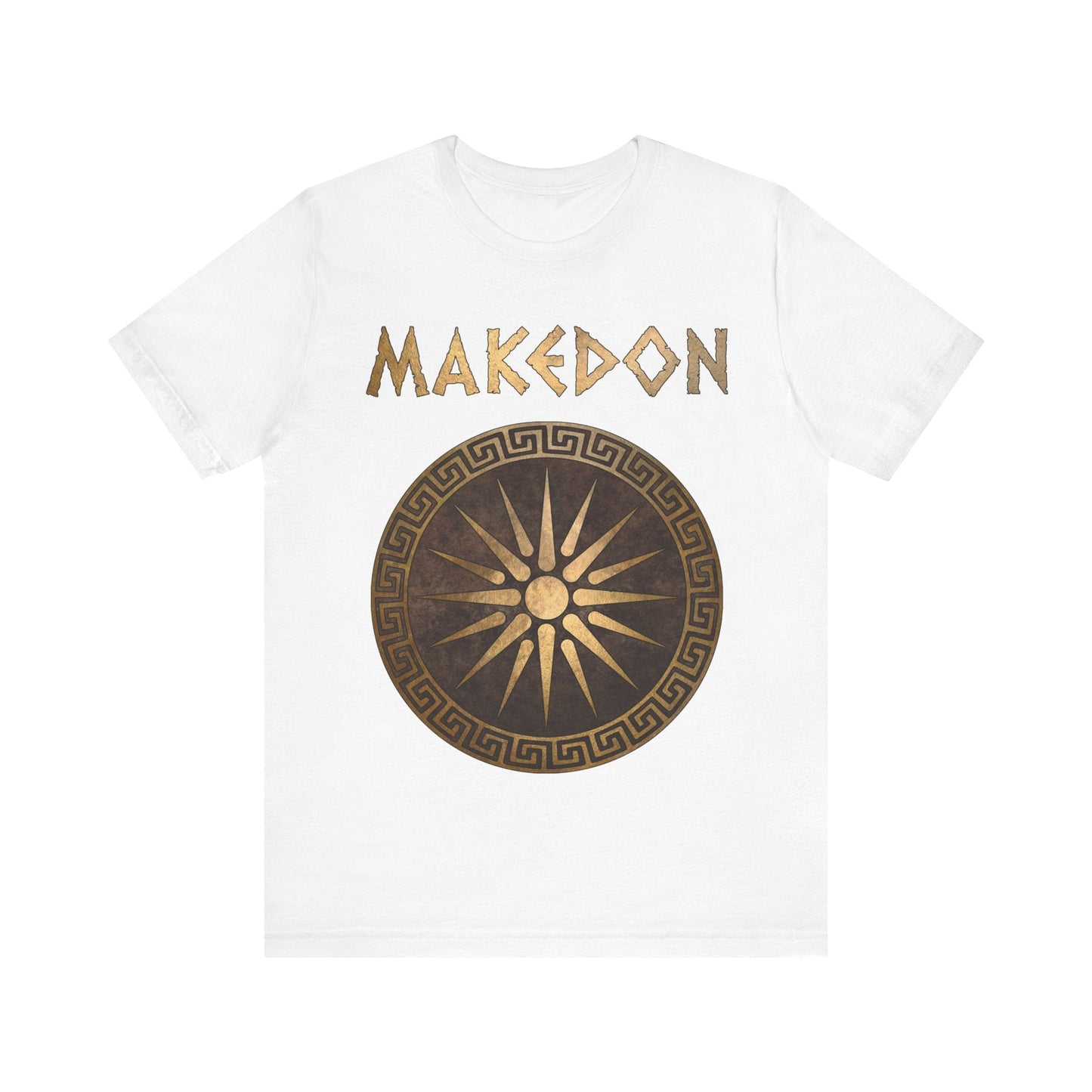 Ancient Makedon Shield Alexander the Great T-Shirt