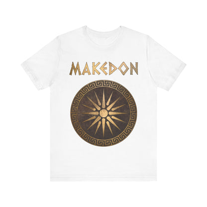Ancient Makedon Shield Alexander the Great T-Shirt