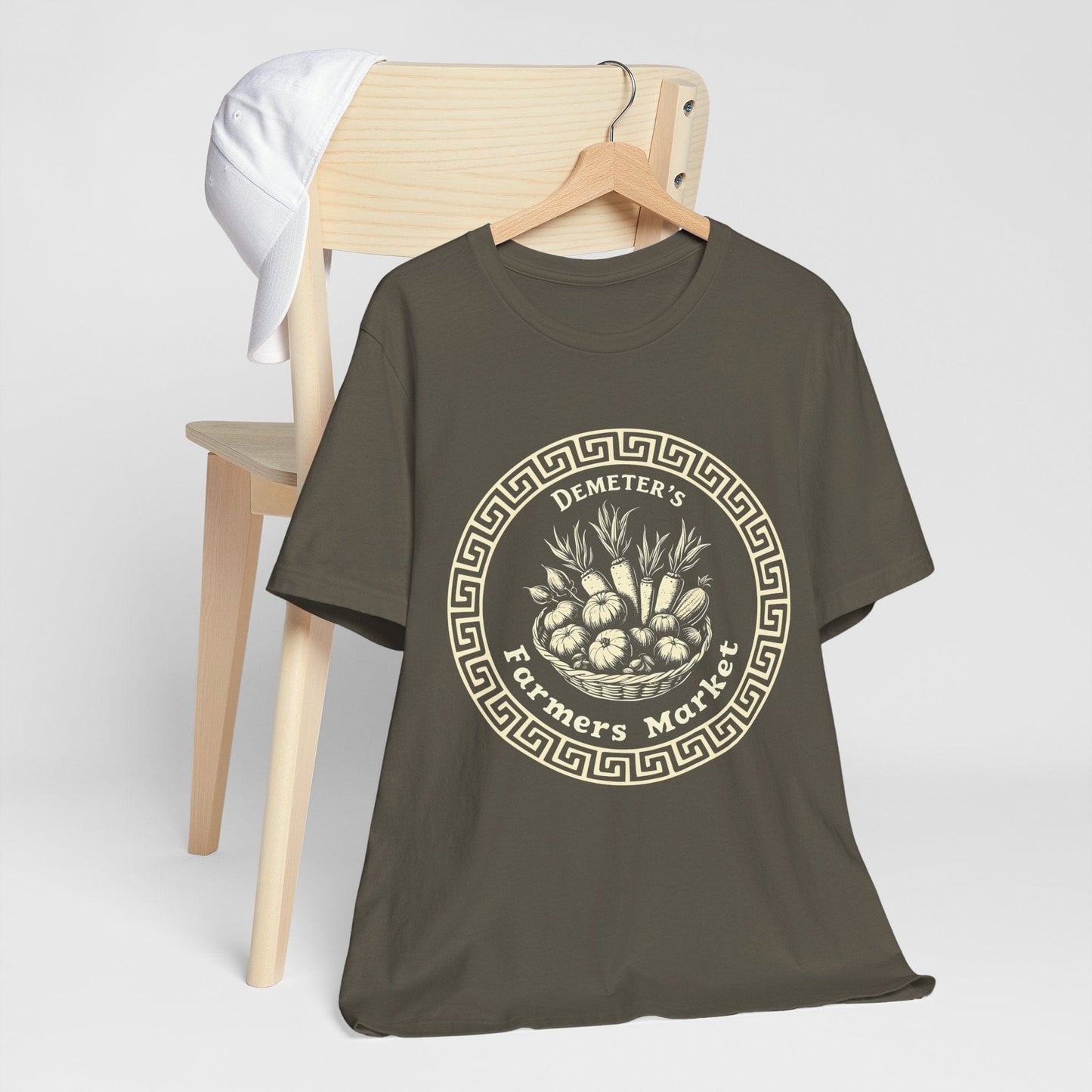 Army / S Demeter's Farmers Market - Funny Greek Mythology T-shirt