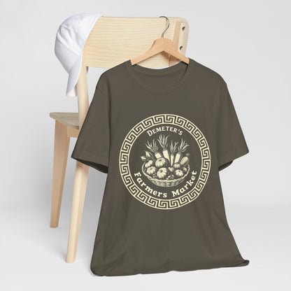 Army / S Demeter's Farmers Market - Funny Greek Mythology T-shirt