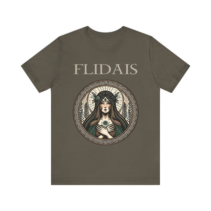 Army / S Flidais Celtic Goddess T-Shirt