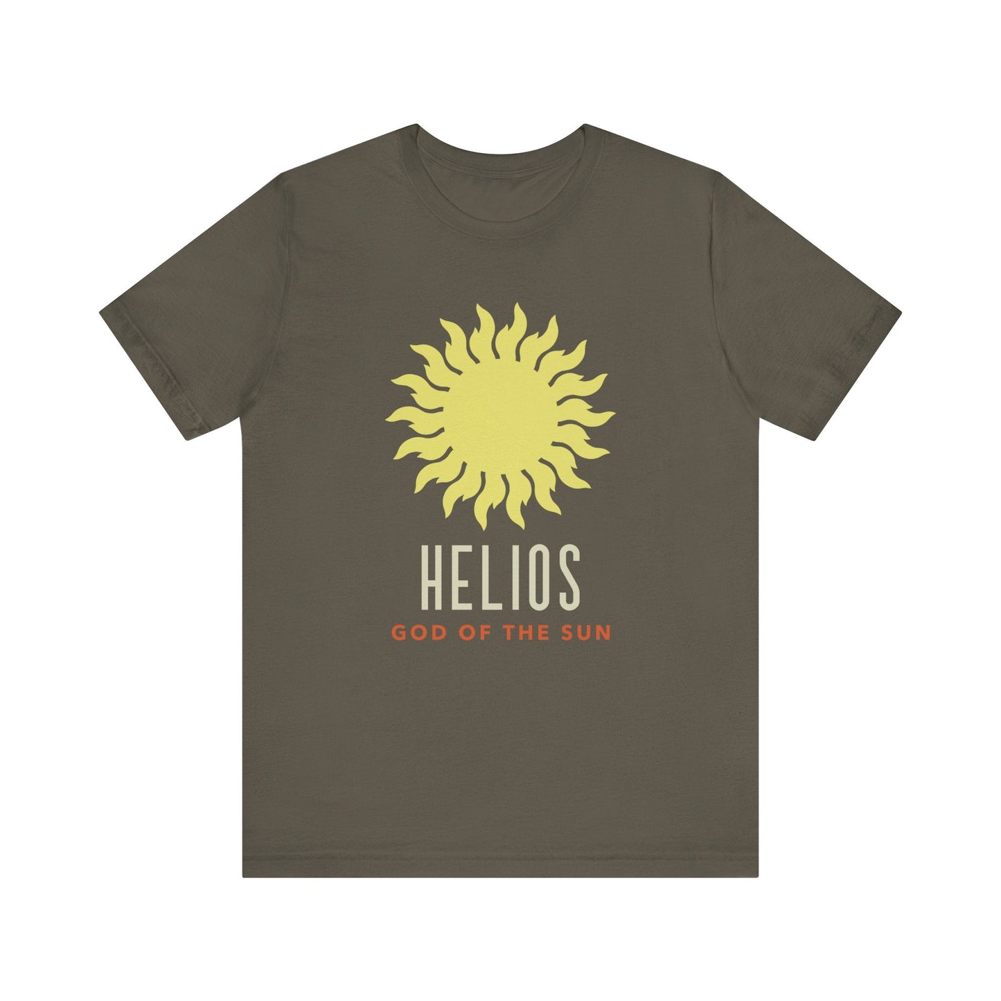 Army / S Helios Greek God of the Sun T-Shirt