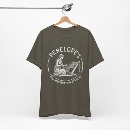 Army / S Penelope's Procrastination Station  T-Shirt