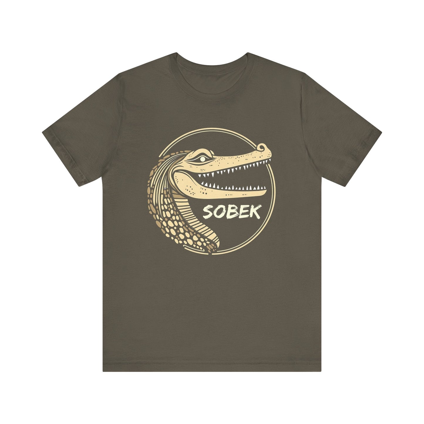 Army / S Sobek Ancient Egyptian God of the Nile T-shirt