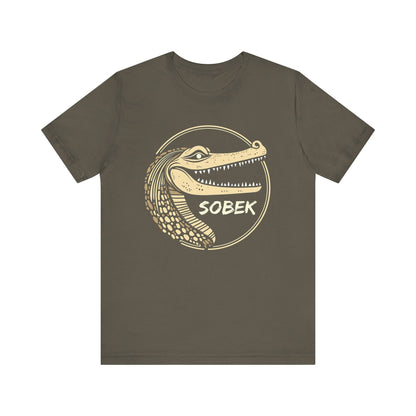 Army / S Sobek Ancient Egyptian God of the Nile T-shirt