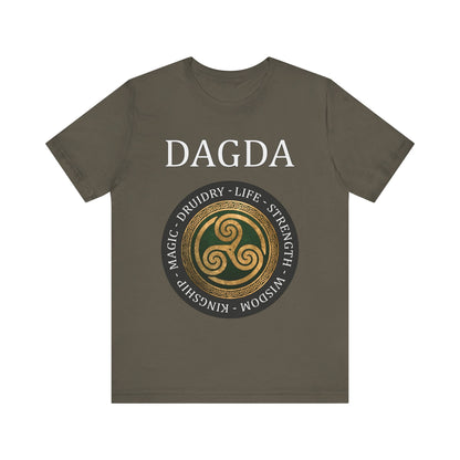 Army / S The Dagda Ancient Celtic God T-Shirt