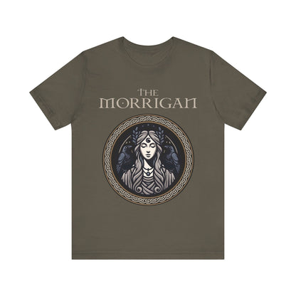 Army / S The Morrigan Celtic Goddess of Witchcraft - Celtic Mythology T-Shirt