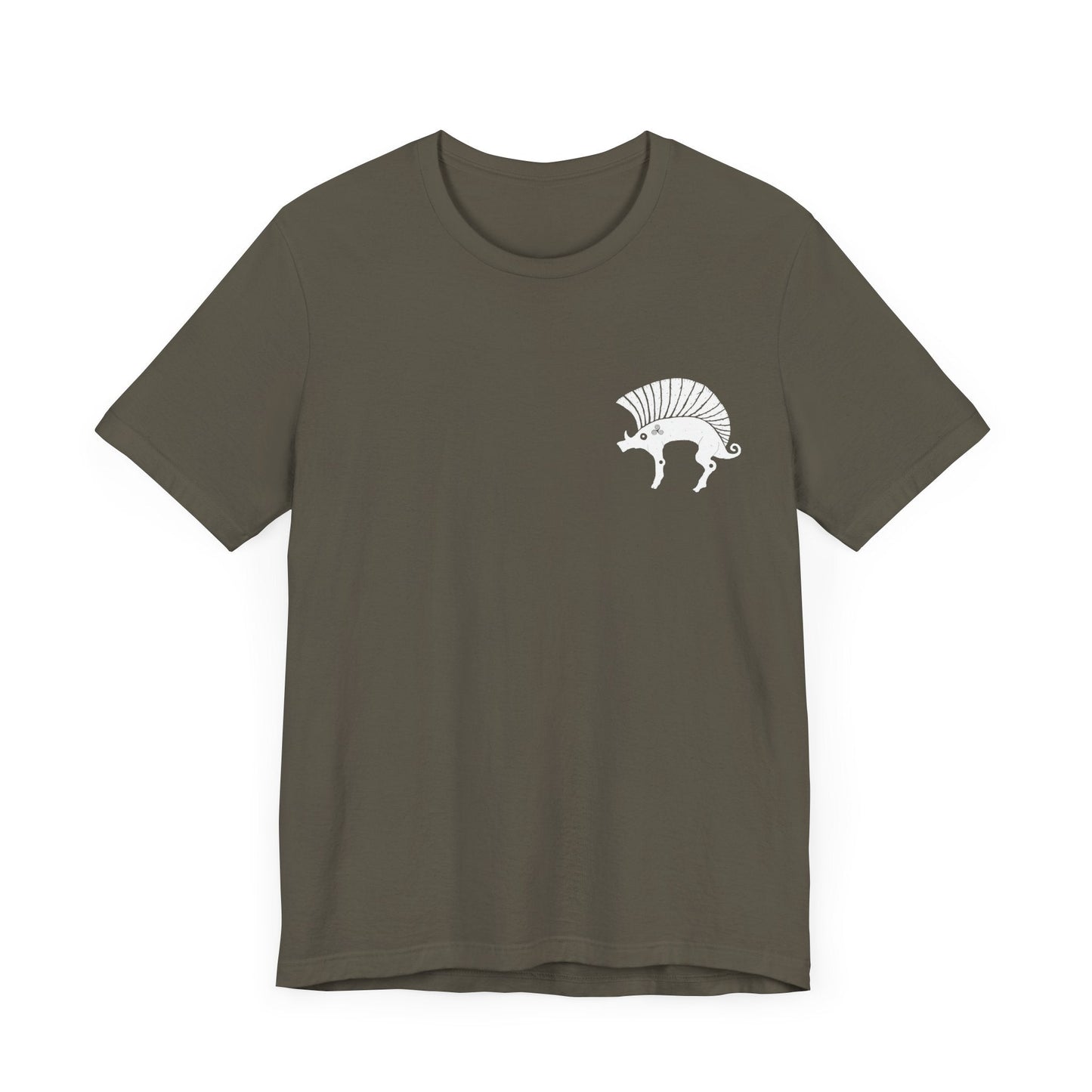 Army / S Tribes of Gaul - Gallic Boar Double Sided T-Shirt
