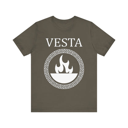 Army / S Vesta Roman Goddess T-Shirt