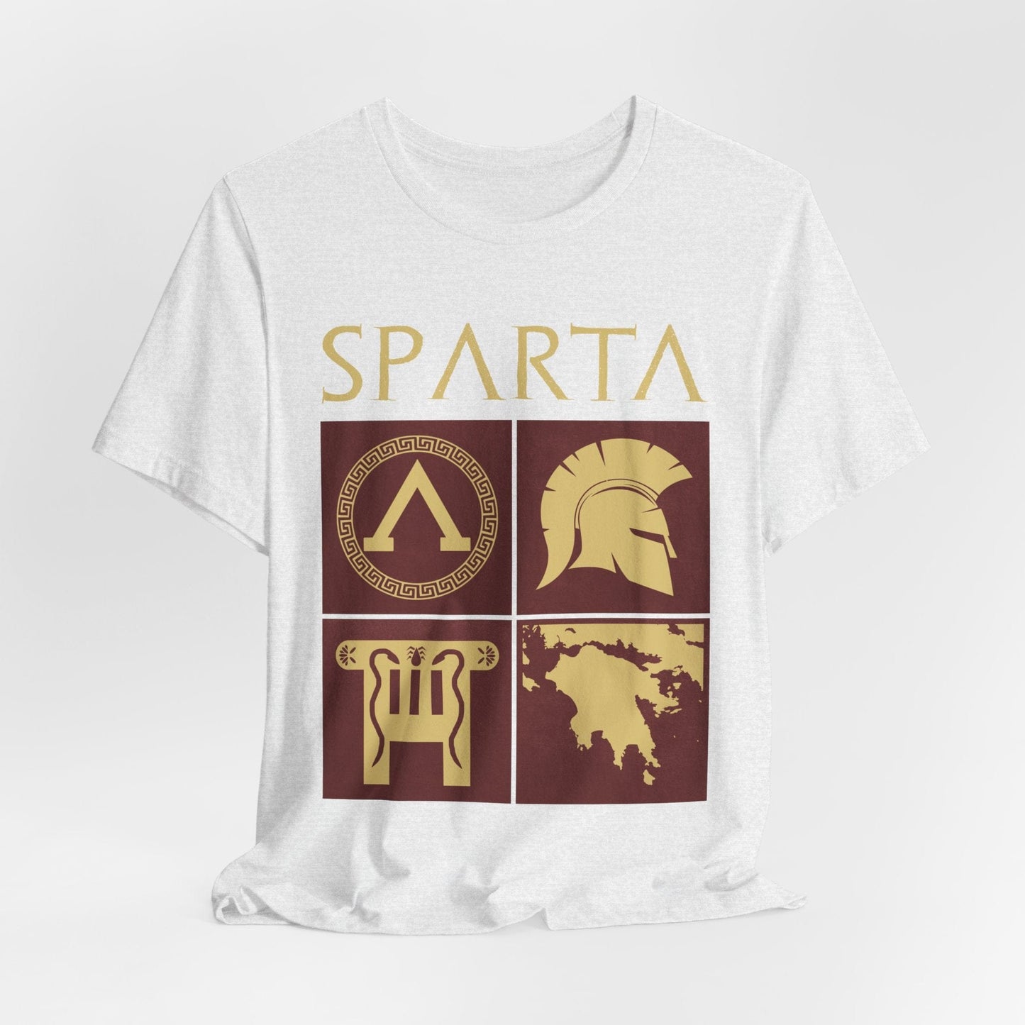 Ash / S Ancient Sparta - History of the Spartans T-shirt