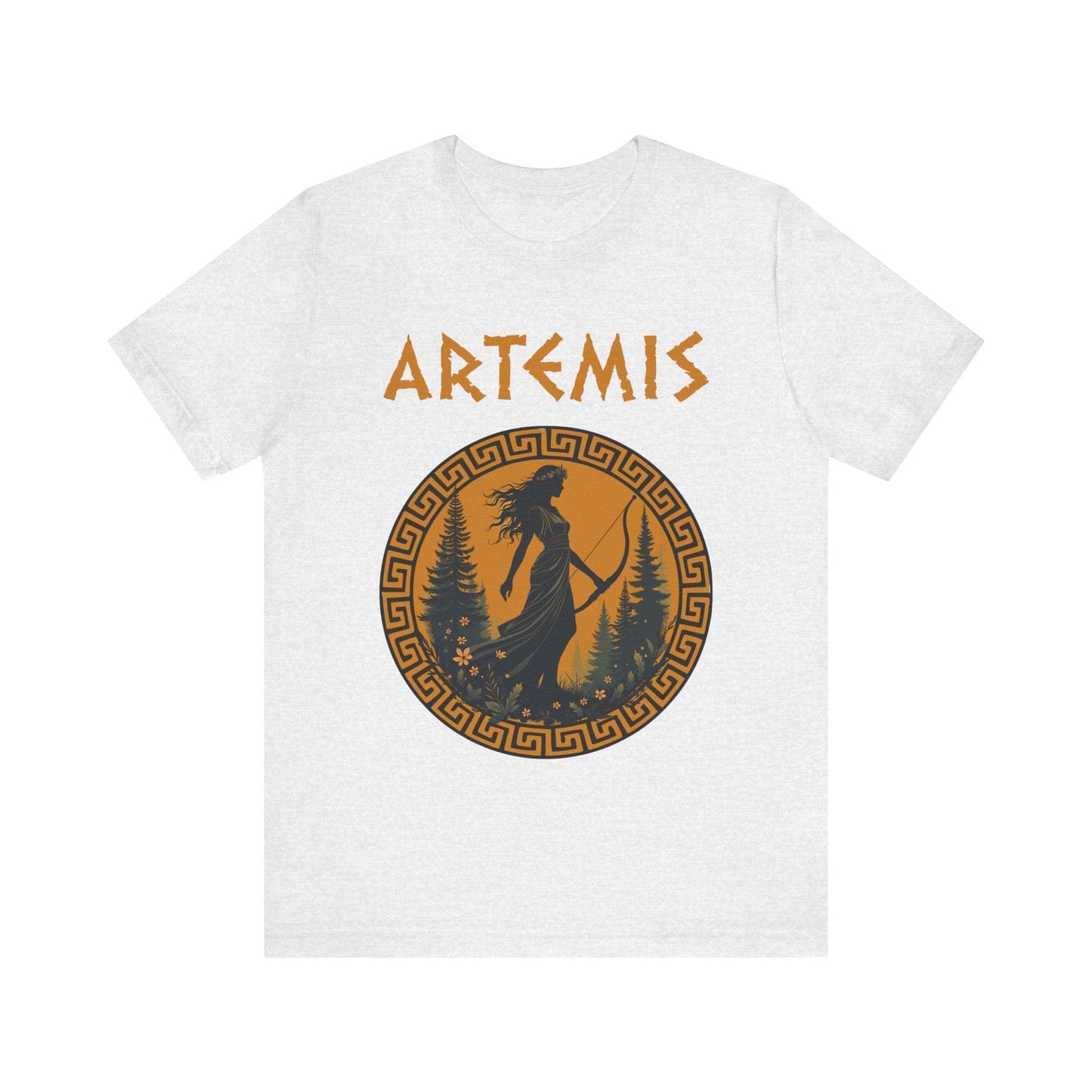 Ash / S Artemis Ancient Greek Goddess T-shirt