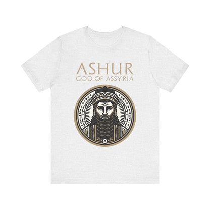 Ash / S Ashur God of Assyria - Ancient Assyrian Mythology T-shirt
